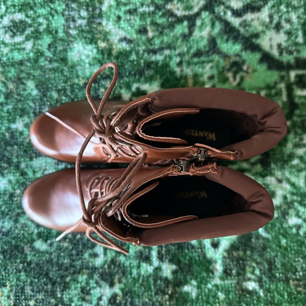 Wanted Combat Boots View 4